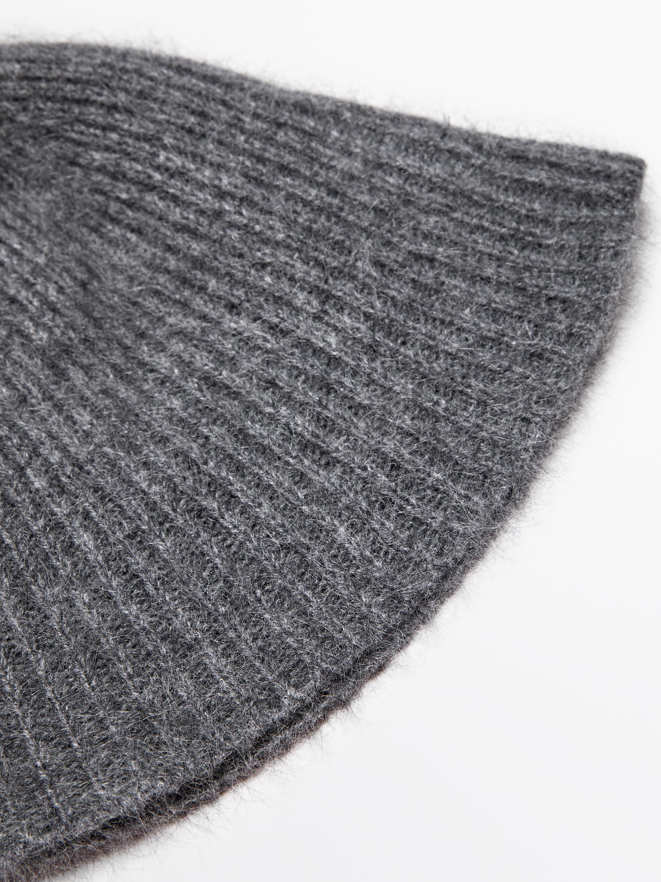 Cashmere blend bucket hat